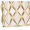 Z-Lite Harden Pendant, 3-Light, 12 In.W x 11.75 In.H, Modern Gold/White 1948P12-MGLD - alternate 3